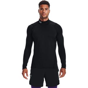 Under Armour ColdGear Ondershirt Lange Mouwen Zwart Wit