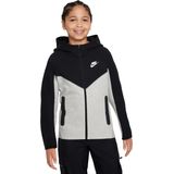 Nike Tech Fleece Sportswear Vest Kids Lichtgrijs Zwart Wit