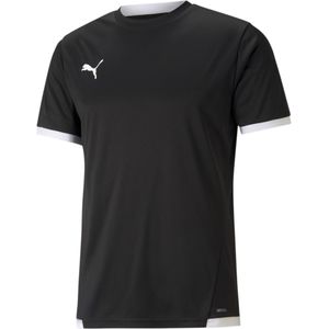 PUMA teamLIGA Voetbalshirt Zwart Wit