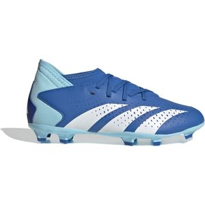 adidas Predator Accuracy.3 Gras Voetbalschoenen (FG) Kids Blauw Lichtblauw Wit