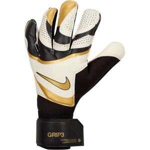 Nike Grip 3 Keepershandschoenen Zwart Wit Goud