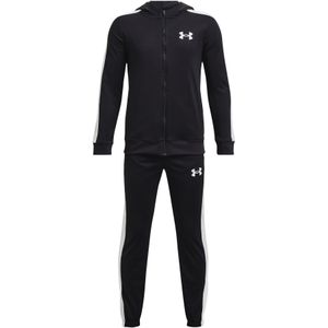 Under Armour Hooded Trainingspak Kids Zwart