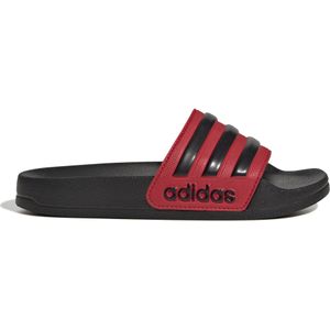 adidas Adilette Shower Slippers Kids Zwart Rood