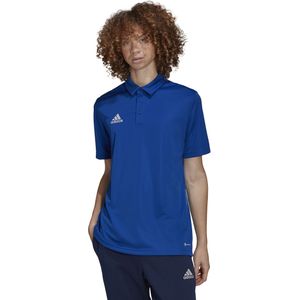 adidas Entrada 22 Polo Blauw Wit