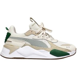 PUMA RS-X Sneakers Suede Beige Lichtbruin Groen