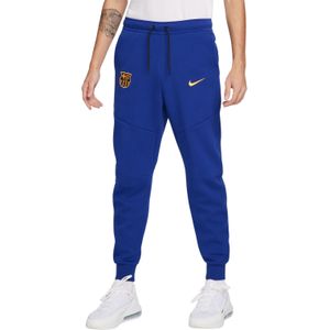 Nike FC Barcelona Tech Fleece Jogger 2023-2024 Blauw Goud