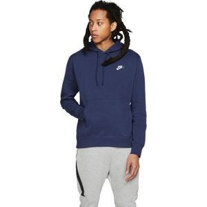 Nike Sportswear Club Fleece Hoodie Donkerblauw Wit