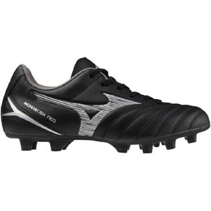 Mizuno Monarcida Neo III Select Gras Voetbalschoenen (FG) Kids Zwart Zilver