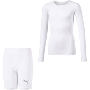 PUMA LIGA Trainingsset Kids Wit Wit