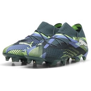 PUMA Future 7 Ultimate Gras / Kunstgras Voetbalschoenen (MG) Dames Grijs Paars Groen Wit