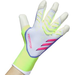 adidas Predator Pro Hybrid Keepershandschoenen Wit Neongeel Roze