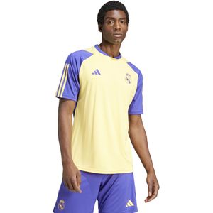 adidas Real Madrid Trainingsshirt 2023-2024 Geel Paars