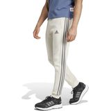 adidas Essentials Fleece Joggingbroek Wit Donkergrijs