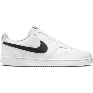 Nike Court Vision Low Next Nature Sneakers Wit Zwart