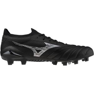 Mizuno Morelia Neo IV Beta Japan Gras Voetbalschoenen (FG) Zwart Zilver