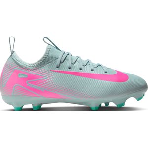 Nike Zoom Mercurial Vapor 16 Academy Gras / Kunstgras Voetbalschoenen (MG) Kids Lichtblauw Felroze