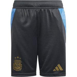 adidas Argentinië Trainingsbroekje 2024-2026 Kids Donkergrijs Lichtblauw Goud