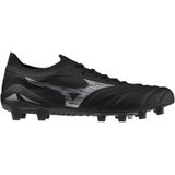 Mizuno Morelia Neo IV Beta Elite Gras Voetbalschoenen (FG) Zwart Zilver