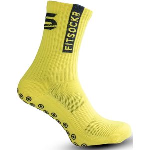 FitSockr Gripsokken Geel