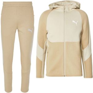 PUMA Evostripe Trainingspak Beige Goud Zilver 2024