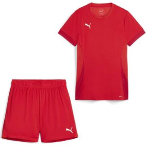 PUMA teamGOAL Matchday Voetbaltenue Dames Rood Wit