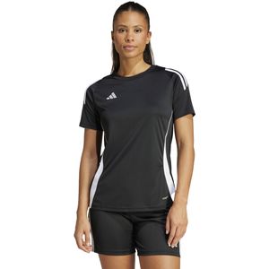 adidas Tiro 24 Trainingsshirt Dames Zwart Wit