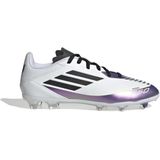 adidas F50 Messi League Gras / Kunstgras Voetbalschoenen (MG) Kids Wit Paars Zwart