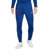 Nike Nederland Strike Trainingsbroek 2024-2026 Blauw Oranje