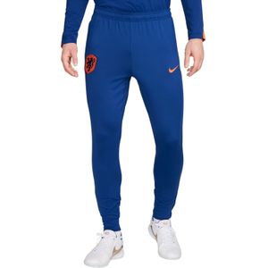 Nike Nederland Strike Trainingsbroek 2024-2026 Blauw Oranje