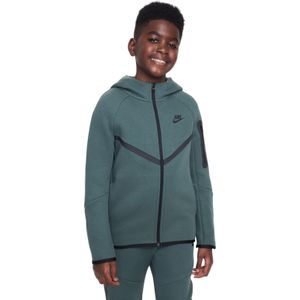 Nike Tech Fleece Sportswear Vest Kids Donkergroen Zwart