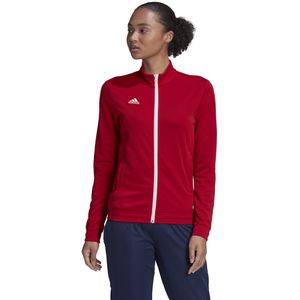 adidas Entrada 22 Trainingsjack Dames Rood Wit