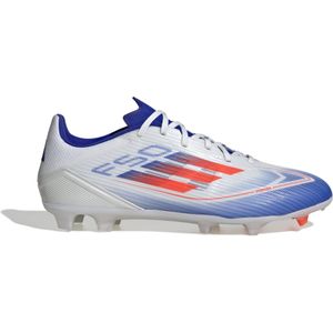 adidas F50 League Gras Voetbalschoenen (FG) Wit Rood Blauw