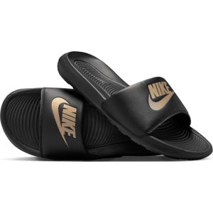 Nike Victori One Slippers Zwart Goud