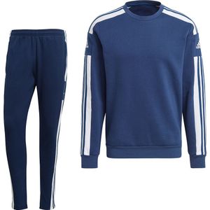 adidas Squadra 21 Sweat Trainingspak Donkerblauw Wit