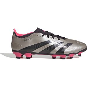 adidas Predator League Gras / Kunstgras Voetbalschoenen (MG) Zilver Zwart Roze