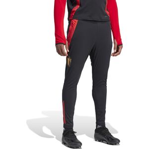 adidas België Trainingsbroek 2024-2026 Zwart Rood Goud