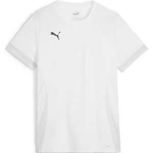 PUMA teamGOAL Voetbalshirt Dames Wit Lichtgrijs Zwart