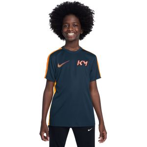 Nike Kylian Mbappé Academy Trainingsshirt Kids Donkerblauw Oranje