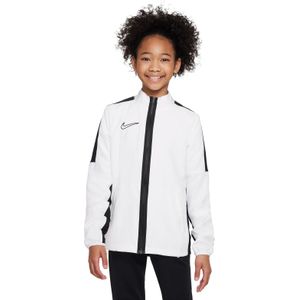 Nike Dri-FIT Academy 23 Trainingsjack Woven Kids Wit Zwart