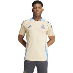 adidas Argentinië Trainingsshirt 2024-2026 Beige Lichtblauw Donkergrijs