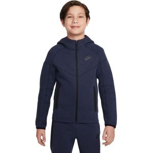 Nike Tech Fleece Sportswear Vest Kids Donkerblauw Zwart