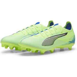 PUMA Ultra 5 Match Gras / Kunstgras Voetbalschoenen (MG) Groen Blauw Zwart Wit