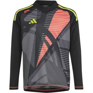 adidas Tiro 24 Competition Keepersshirt Lange Mouwen Kids Zwart Rood Multicolor