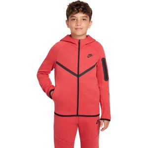 Nike Tech Fleece Sportswear Vest Kids Rood Zwart