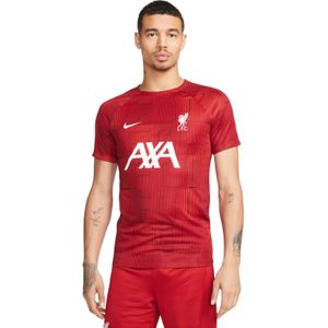 Nike Liverpool Pre-Match Trainingsshirt 2023-2024 Rood Wit