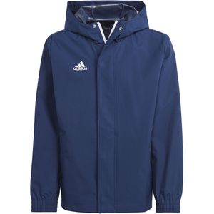 adidas Entrada 22 Allweather Jack Kids Blauw