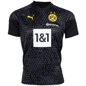 PUMA Borussia Dortmund Trainingsshirt 2023-2024 Kids Zwart Geel