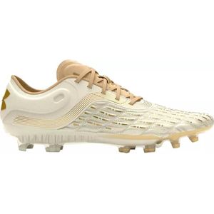 Under Armour Clone Magnetico Elite 3.0 Gras Voetbalschoenen (FG) Beige Goud