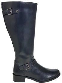 Dameslaars Custom Made Patra Zwart Kuitmaat 30 cm-Schoenmaat 43