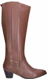 Dameslaars JJ Footwear Prescot Cognac Kuitmaat XL-Schoenmaat 44